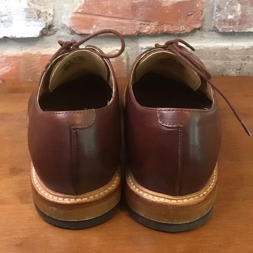 Bostonian Brown Leather Oxfords